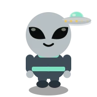 Zeta, the alien