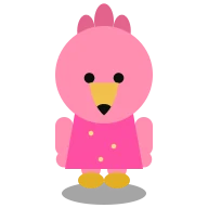 Flo, the flamingo