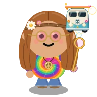 Daisy, the flower child