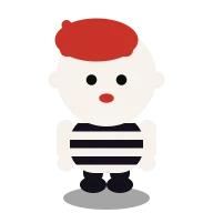 Blanc, the mime