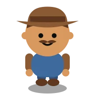Tex, a casino regular in a cowboy hat and denim