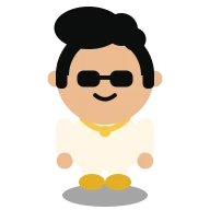 The King, a casino regular in a white jumpsuit and shades